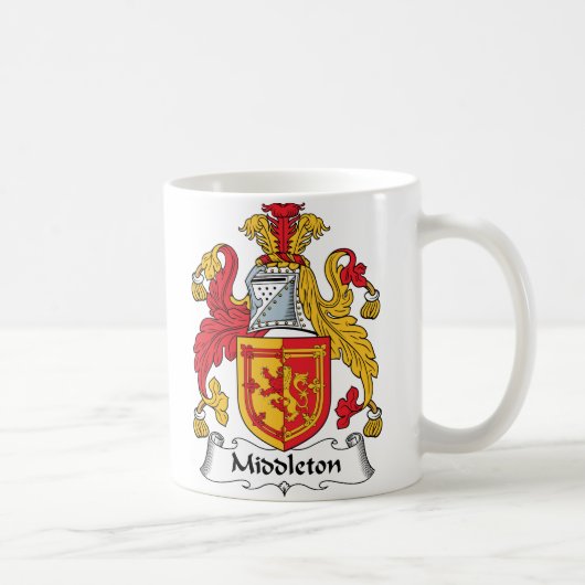 Middleton Family Crest Koffiemok (Rechts)