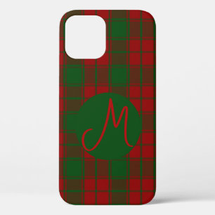 Middleton tartan monogram iPhone 12 hoesje
