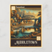 Middletown, Connecticut |  BRIEFKAART (Voorkant)