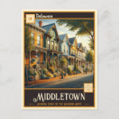 Middletown, Delaware | Carte postale Vintage (Devant)
