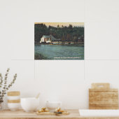 Middletown NY, Midway park, Wallkill River, Old Poster (Keuken)