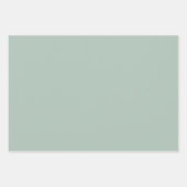 Mideeuw Modern Retro Starbursts Celadon Mint Inpakpapier Vel (Voorkant 3)