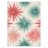 Mideeuw Moderne Retro Waterverf Kerst Tafelkleed (Voorkant)