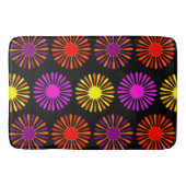 Mideeuwse Floral Pattern Shower Curtain Badmat (Voorkant)