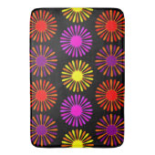 Mideeuwse Floral Pattern Shower Curtain Badmat (Voorkant Verticaal)