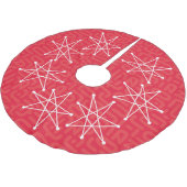 Mideeuwse moderne atoomkerstster MCM Kerstboom Rok (Gekanteld)