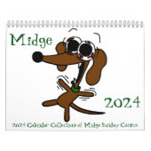 Midge 2024 'Sunday Comics' Kalender (Hoes)