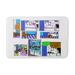 Midge "Bath Comic" Bath Mat
