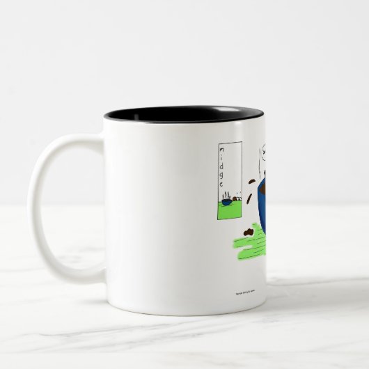 Midge "Coffee Comic" Café Mug (Gauche)