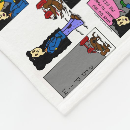 Midge Comics Fleece Blanket (Hoek)