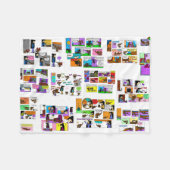 Midge Comics Fleece Blanket Deken (Voorkant (Horizontaal))