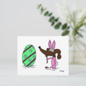 Midge "Egg-cellent Easter" Briefkaart -  (Staand voorkant)