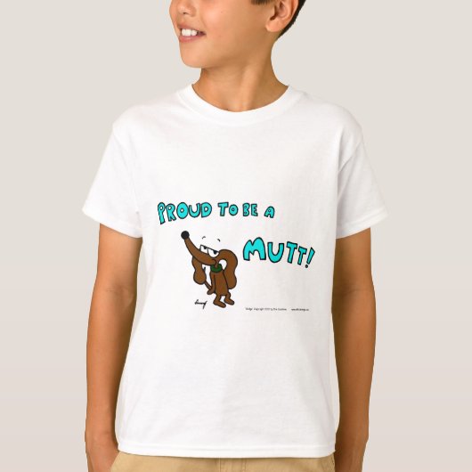 Midge FIER D'ÊTRE UN T-shirt MUTT Kids Basic (Devant)