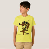 Midge Freakin' Out Kinder Basic T-Shirt (Voorkant volledig)