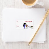 Midge "Happy Holidays" Étiquettes cadeaux (En situation)