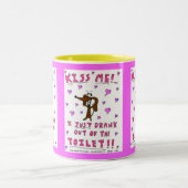 Midge 'KISS ME' Mug (Centre)