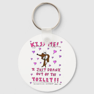 Midge 'KISS ME' Sleutelhanger