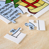 Midge "Midge's kerstcadeau" puzzel (Zijkant)