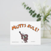 Midge MUTTS, RÈGLE Carte postale (Debout devant)