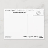 Midge MUTTS, RÈGLE Carte postale (Dos)