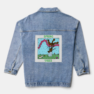 Midge "SPRING VIBES" Denim Jacket
