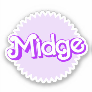 Midge Sticker