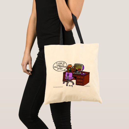 Midge Stock Portfolio Canvas tas (Voorkant (product))