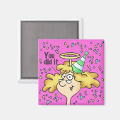 Midge's Weight Loss Celebration Magnet Magneet (Voorkant / Achterkant)