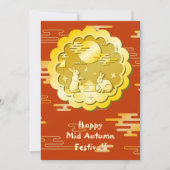 Midherfstfestival Gold Mooncake Moon Rabbit (Voorkant)