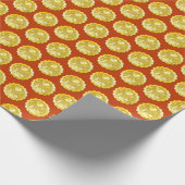 Midherfstfestival Gold Mooncake Moon Rabbit Cadeaupapier (Hoek)