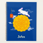 Midherfstfestival Mooncake Jumping Moon Rabbit Planner (Voorkant)