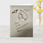 Midherfstfestival Wenskaart Kaart (Gele Bloem)