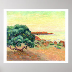 Midi Landscape, 1898 (olie op canvas) Poster