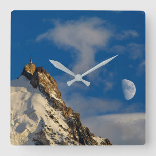 Midi-uil French Alps Frankrijk Vierkante Klok