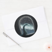 MIDJOURNEY MONSTERS CRYPTID SERIES RONDE STICKER (Envelop)