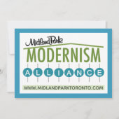 Midland Park House Modèle de carte collective (Dos)