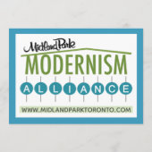 Midland Park House Modèle de carte collective (Dos)