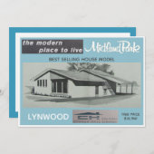 Midland Park House Modèle de carte collective (Devant / Derrière)