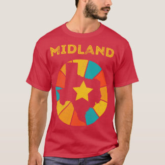 Midland Texas Vintage Nestress Souvenir 1 T-shirt