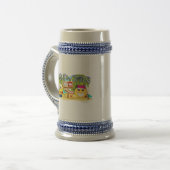 Midlife Crazy Beer Stein Bierpul (Voorkant links)