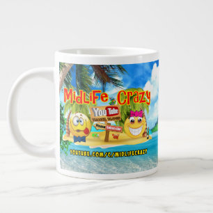 Midlife Crazy Jumbo Coffee Mok