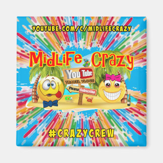 Midlife Crazy Magnet Magneet