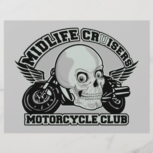 Midlife Cruisers MC aangepaste flyers (Voorkant)