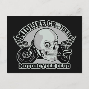 Midlife Cruisers MC carte postale personnalisée