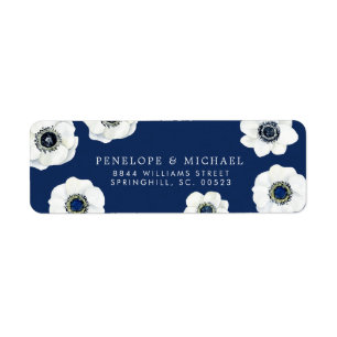 Midnight Anemone   Bloemenbruiloft Etiket