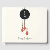 Midnight Autumn Wedding Gastenboek (Voorkant)