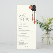 Midnight Autumn Wedding Invitation Wedding (Debout devant)