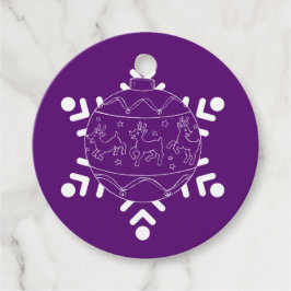 Midnight Baby Reindester Bedankjes Labels