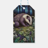 Midnight Badger Cadeaulabel (Voorkant)