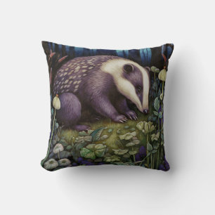 Midnight Badger Sierkussen